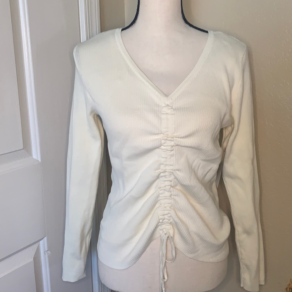 NWT nikka k| Ribbed Long Sleeve | Large